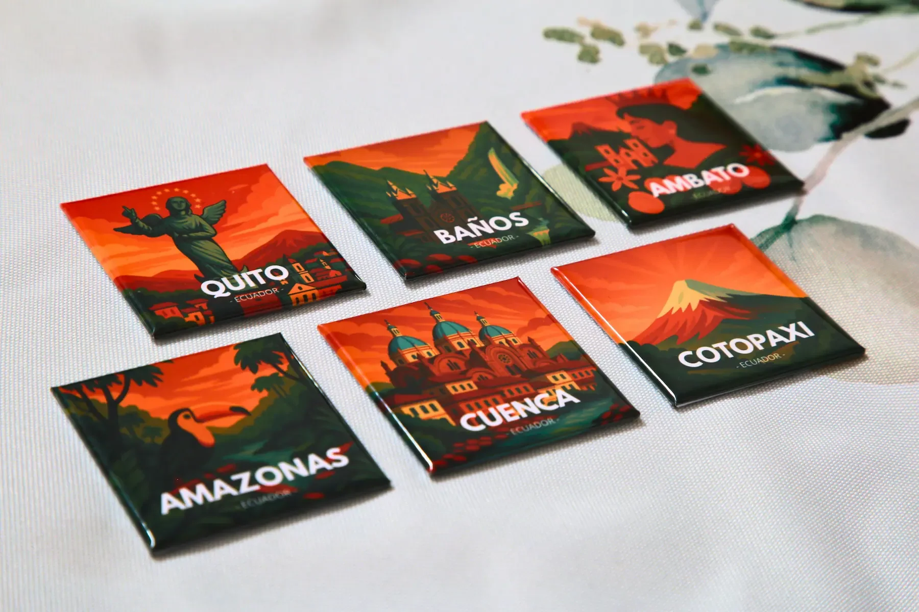 ECUADOR II <br> <span style="font-size: 20px;">     (SET DE 6 | 2 x 2”) </span>